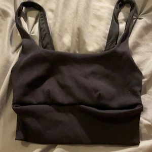 alo yoga slit bra
